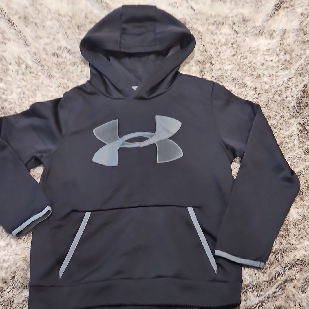 Under Armour Black Hoodie with Logo